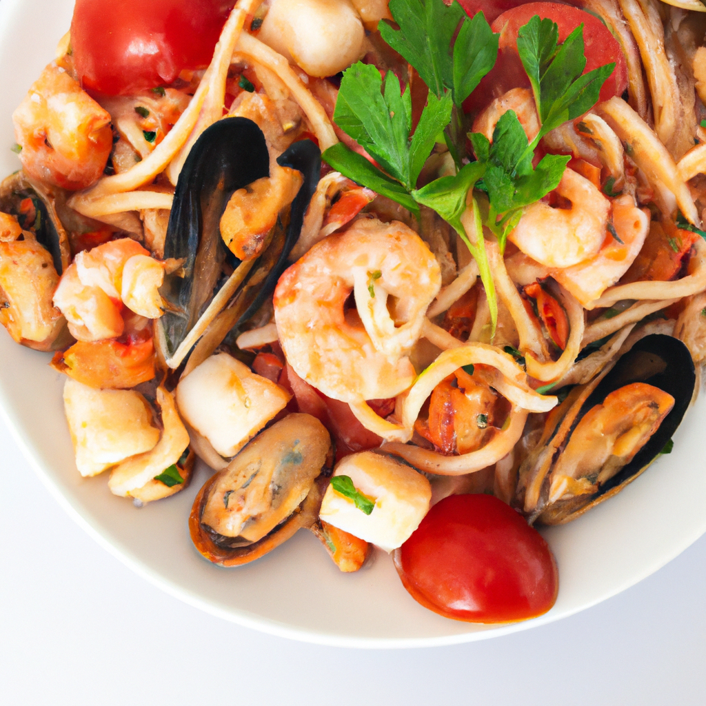 Recipe Italian Seafood Pasta