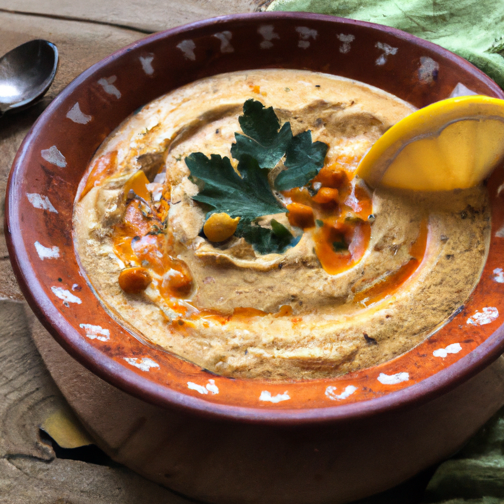 Spicy Moroccan Chicken Soup
