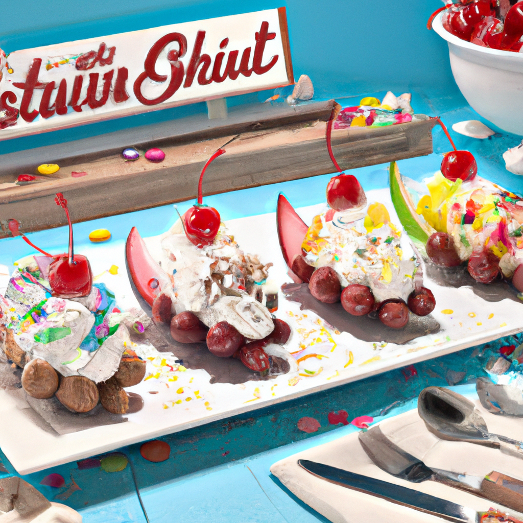 Banana Splits For 100
