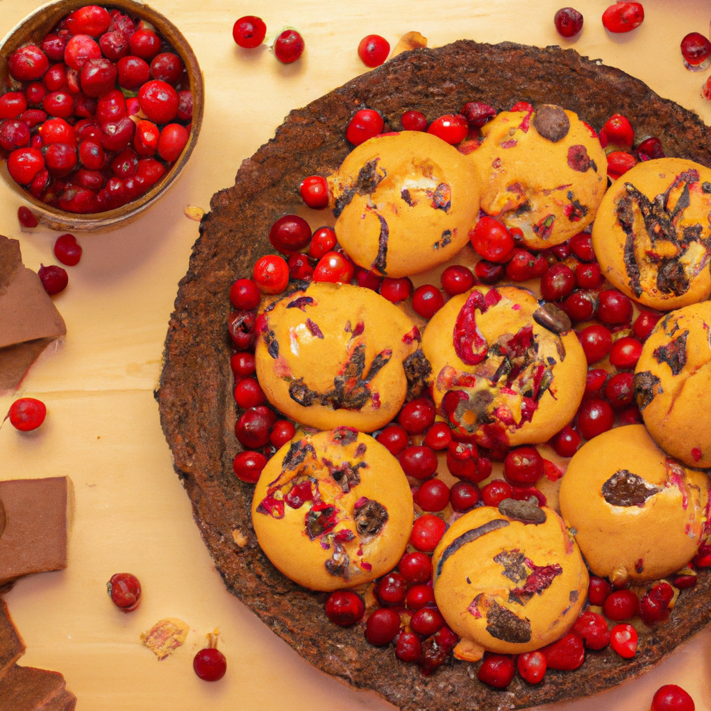 Cookie Cranberries White Chocolate