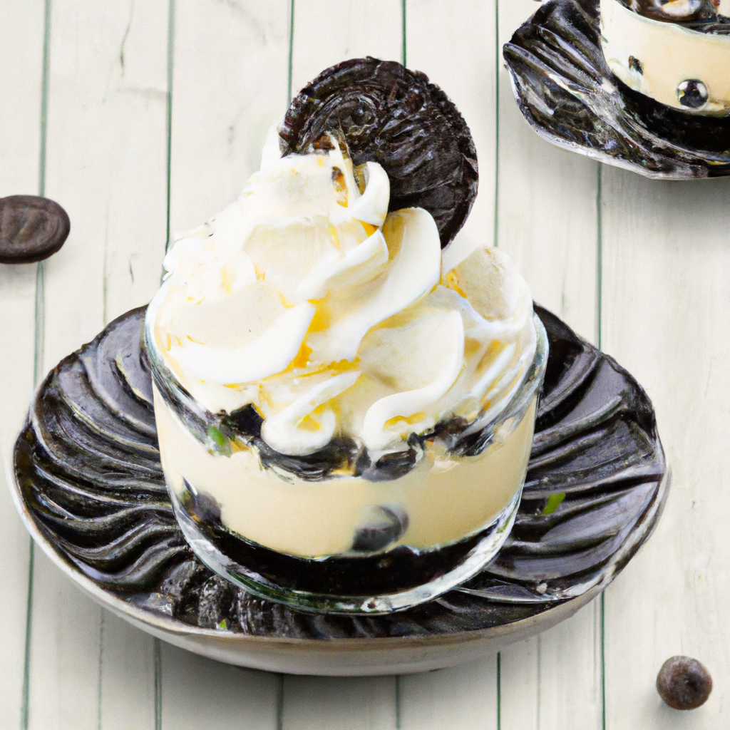 Oreo Cookie With Pudding