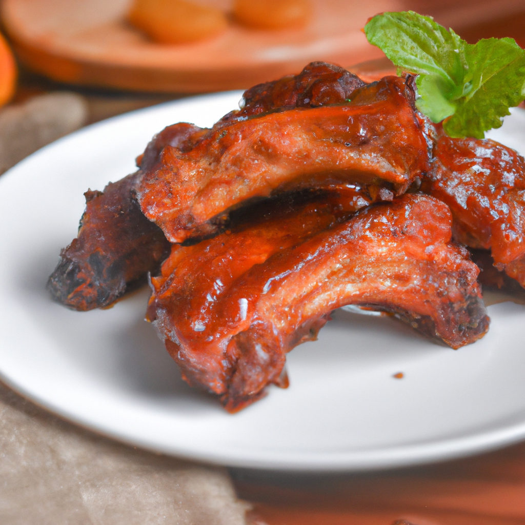 Apricot Pork Spareribs