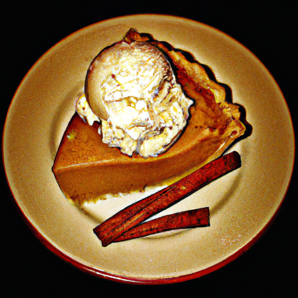 Pumpkin Ice Cream Pie