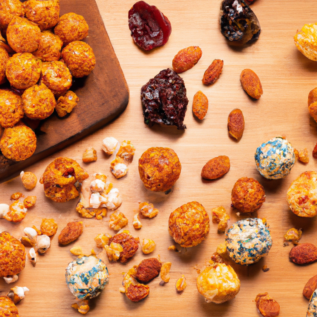 Fruit And Nut Popcorn Balls