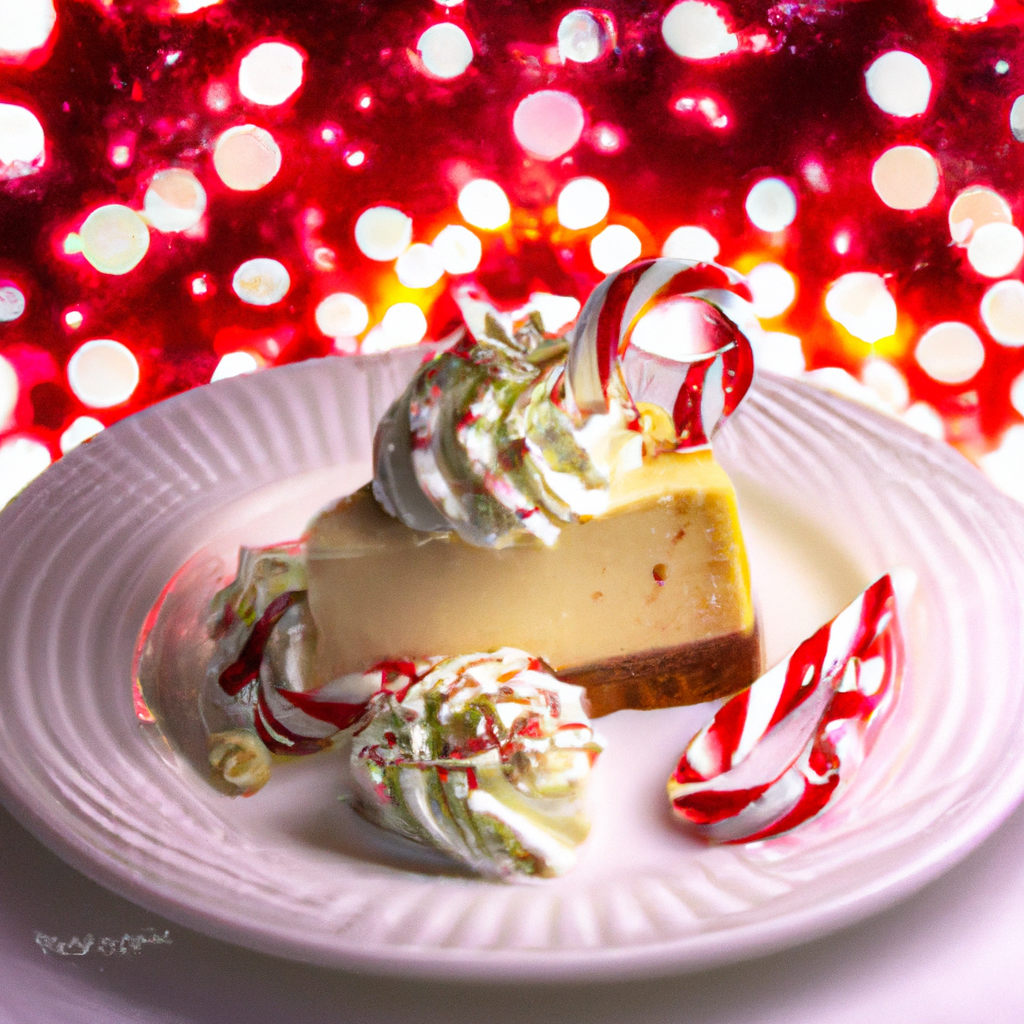 Candy Cane Cheesecake
