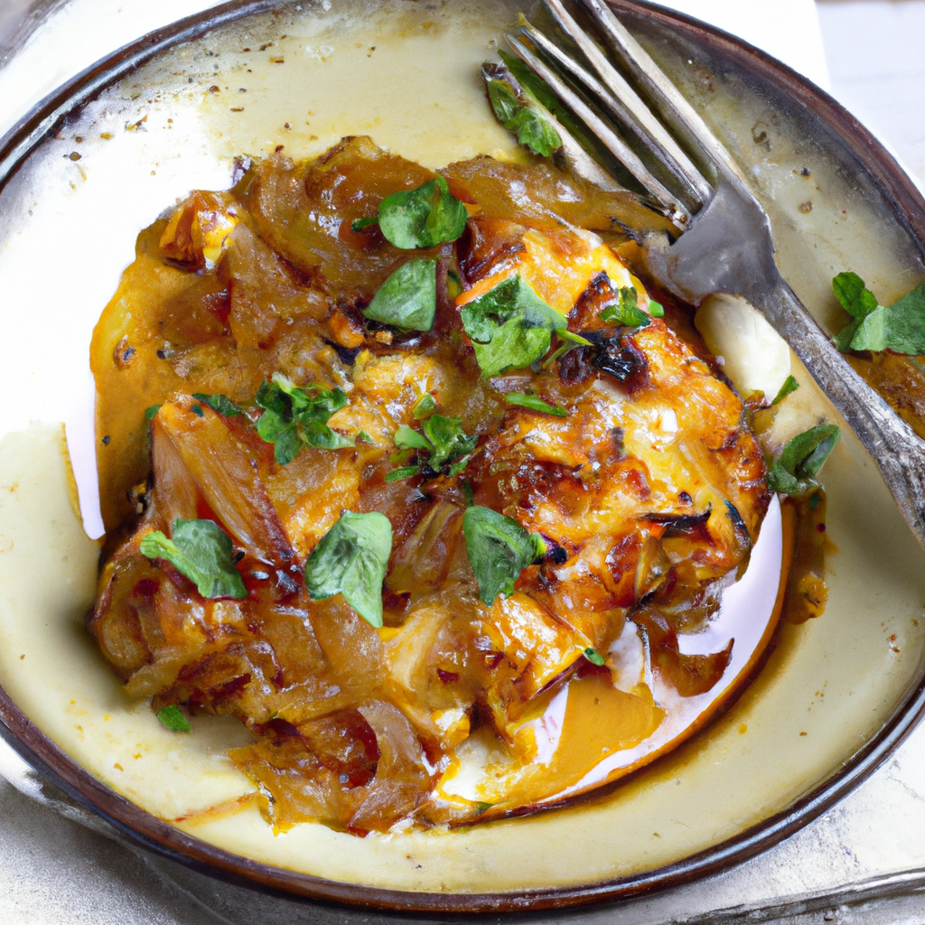 French Onion Baked Chicken