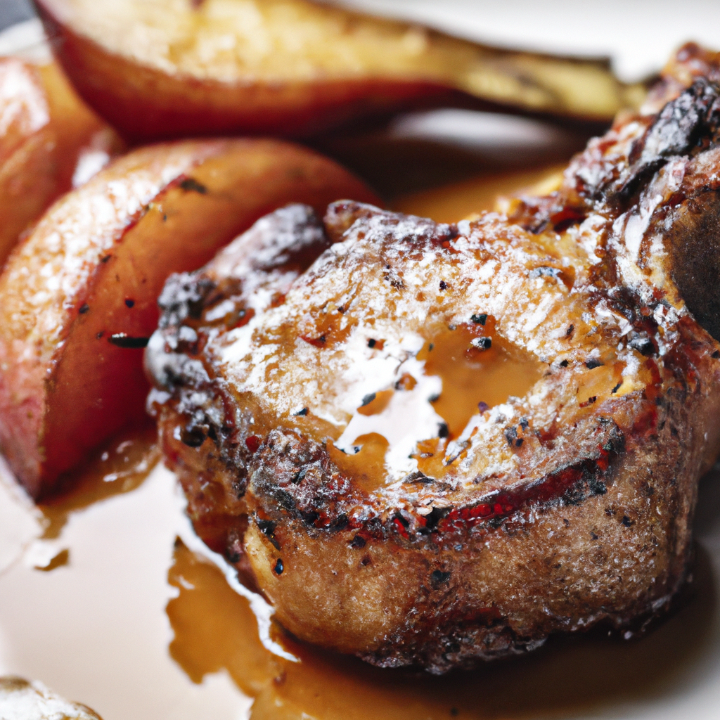 Pork Chop In Apple Sauce