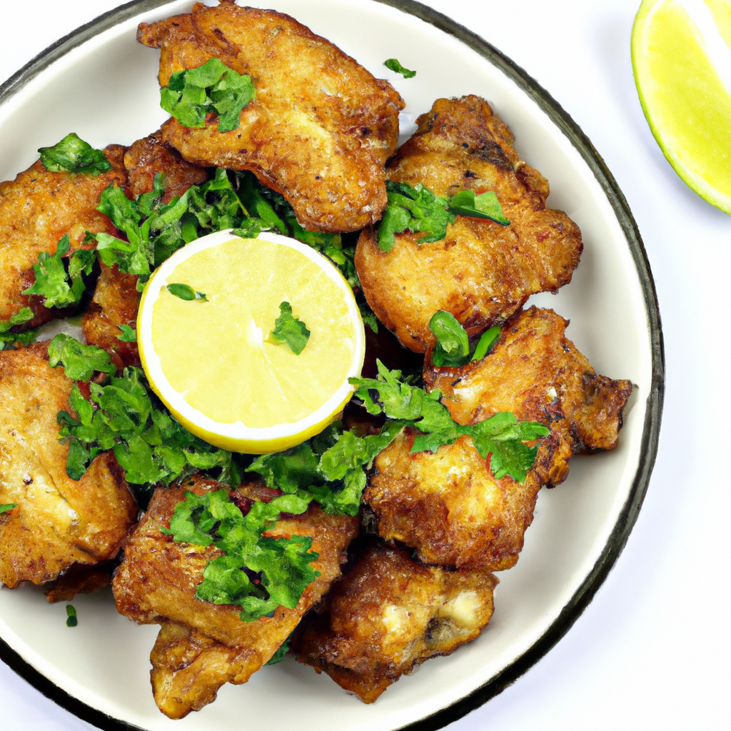 Battered Lemon Honey Chicken