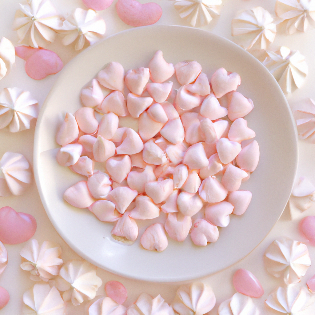 Heart Shaped Meringue