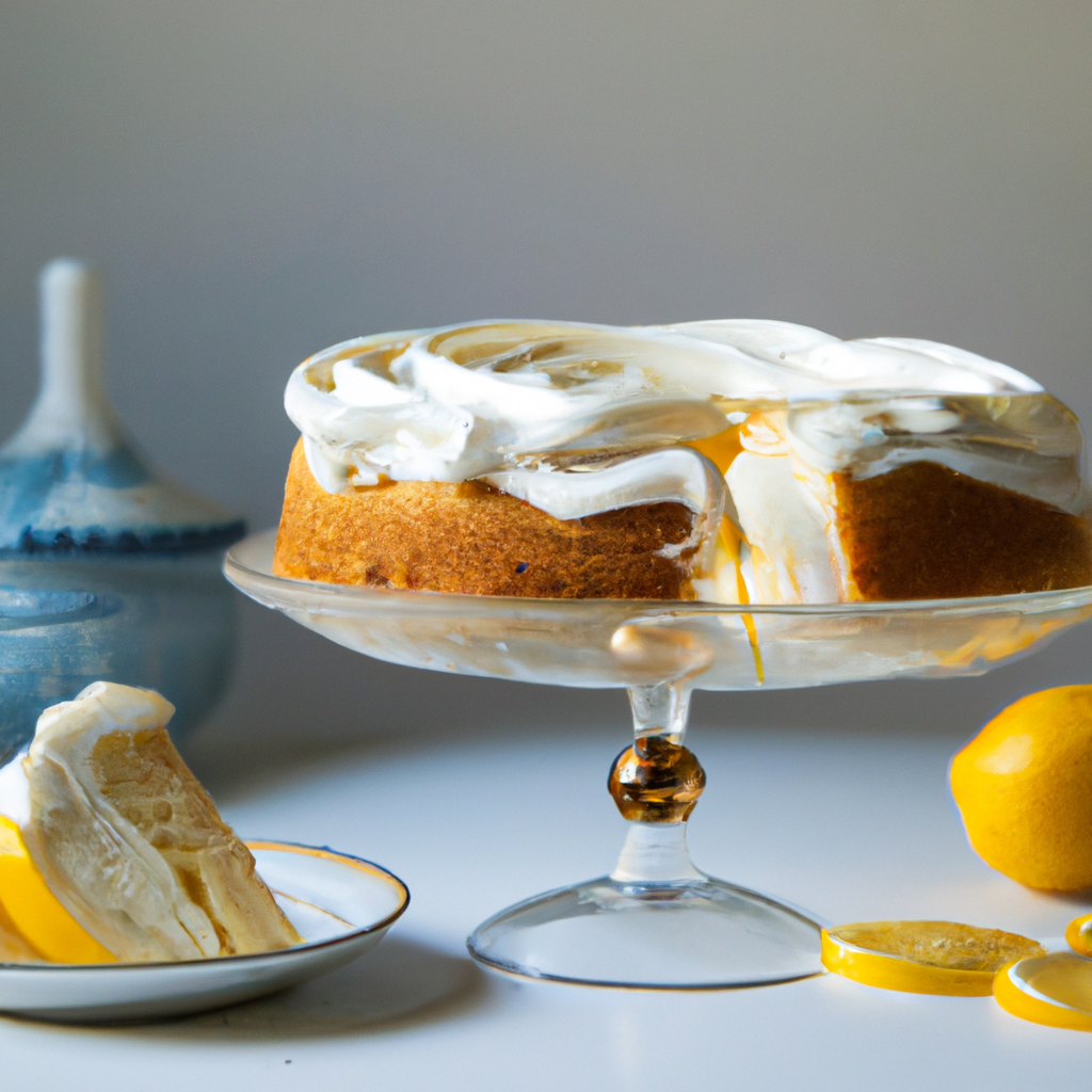 Lemon Whipped Cream Cake