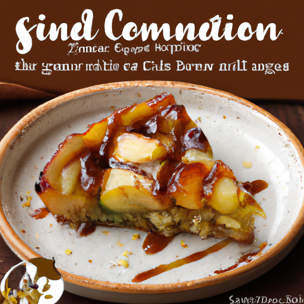 Low Fat Caramel Apple Cobbler