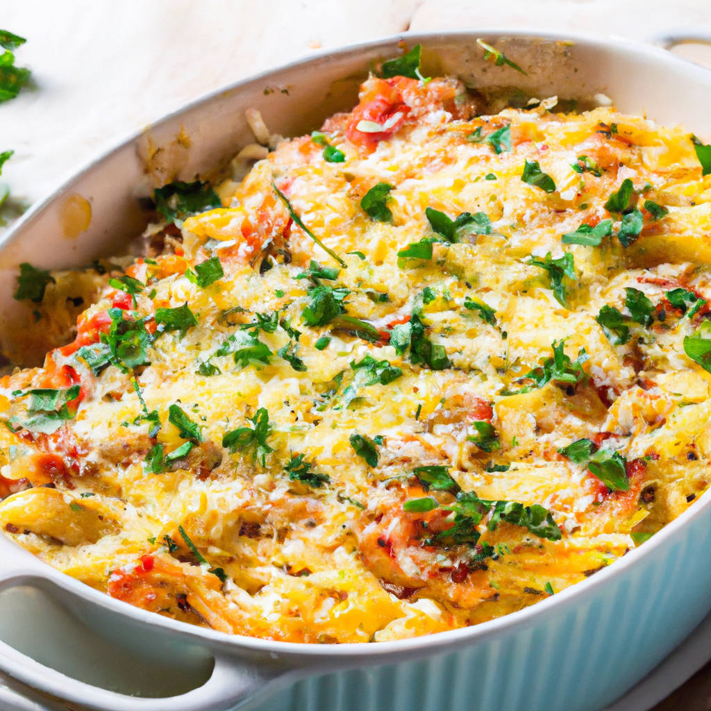 Simple Salmon Pasta Bake