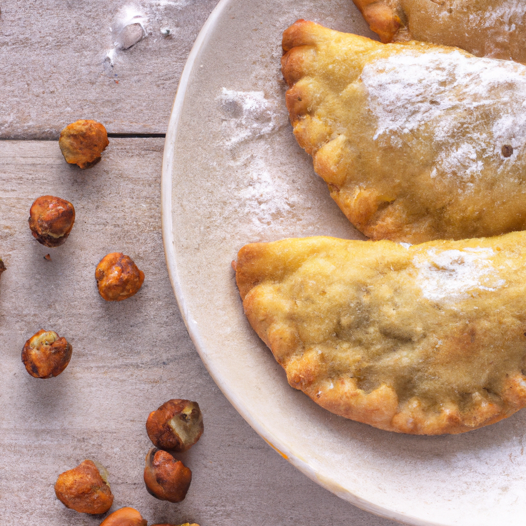 Banana Hazelnut Empanadas