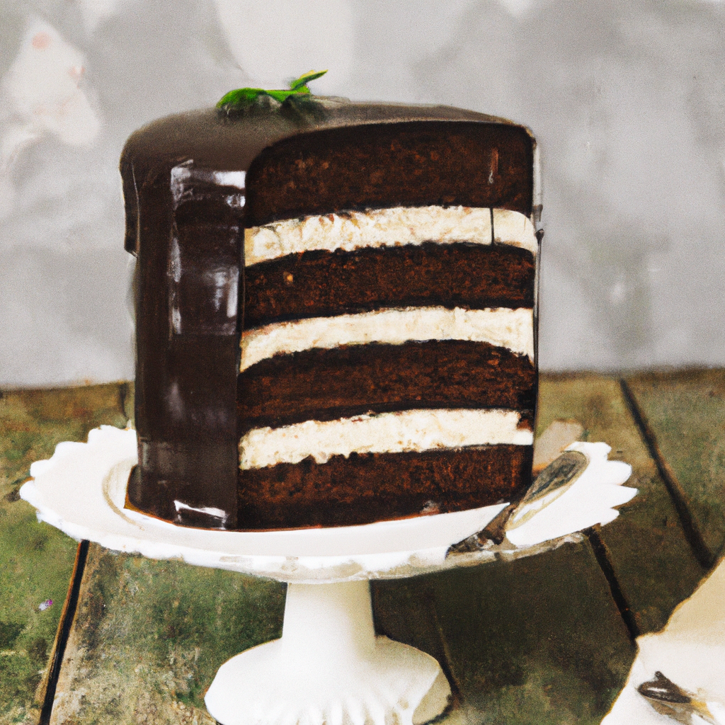 New Orleans Chocolate Doberge Cake