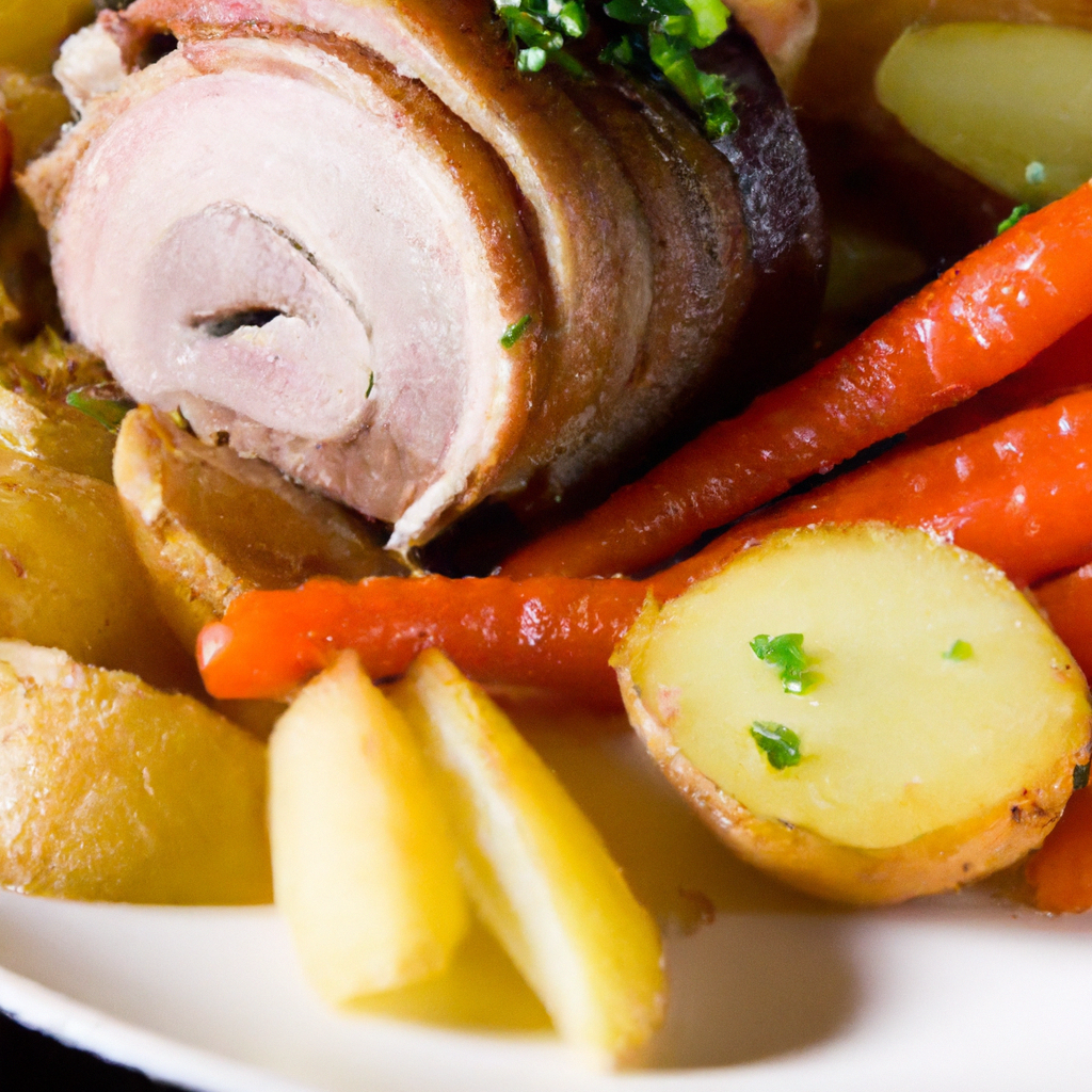 Roast Pork Loin Dinner