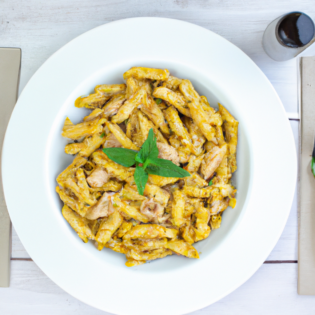 Honey Mustard Turkey Pasta