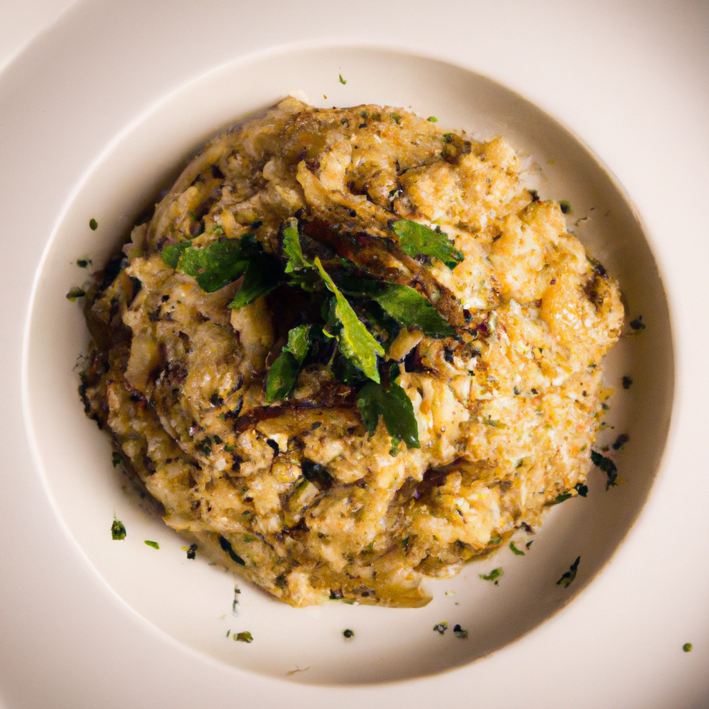 Roasted Onion Barley Risotto