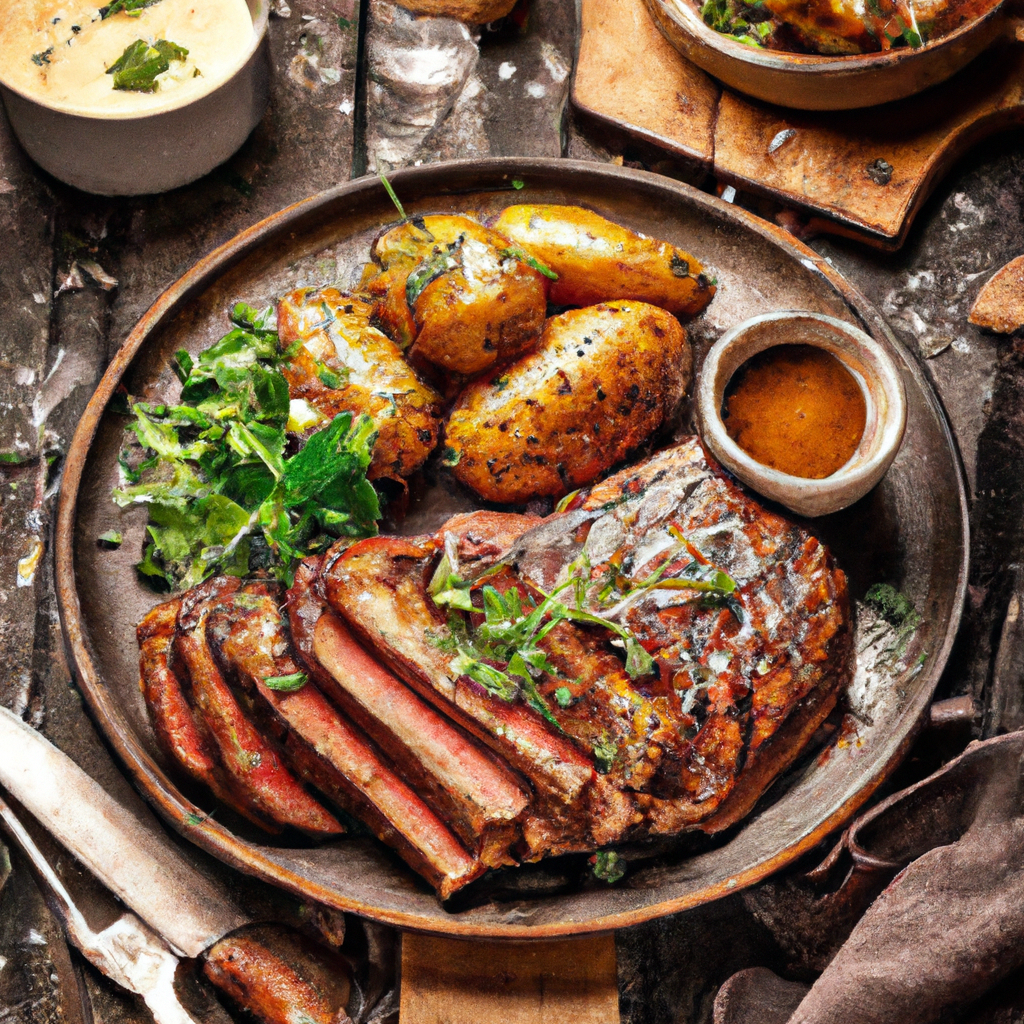 Cowboy Steak And Potatoes
