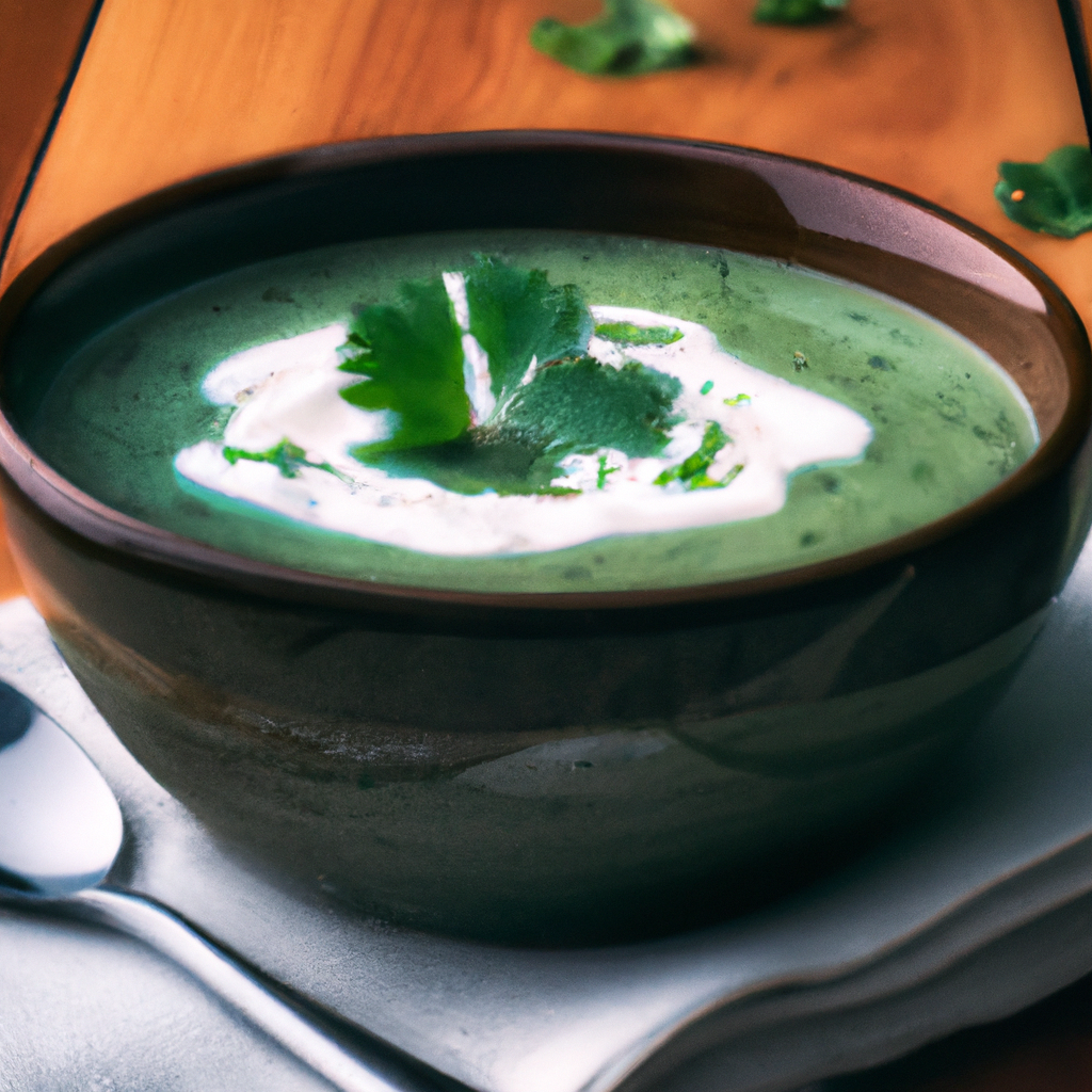 Cream Of Green Chile Soup