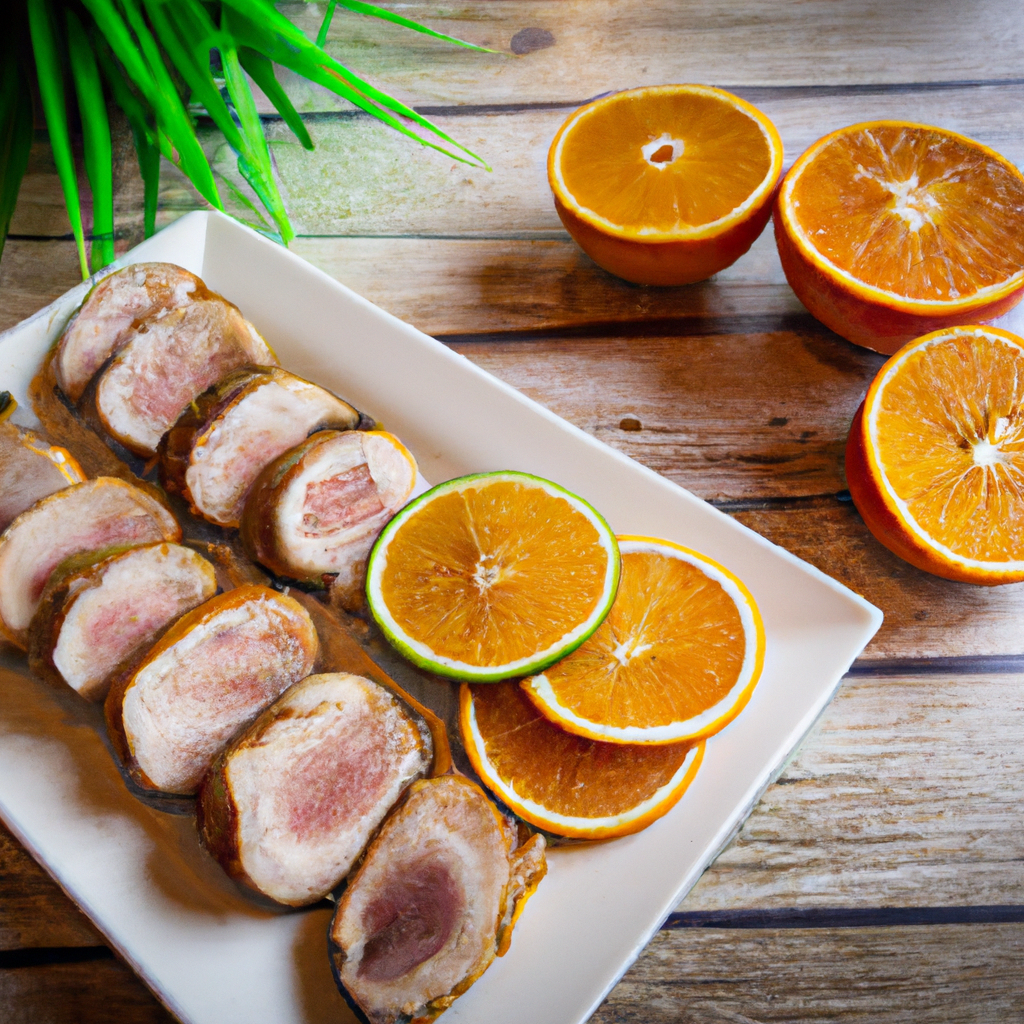 Orange Glazed Pork Tenderloin