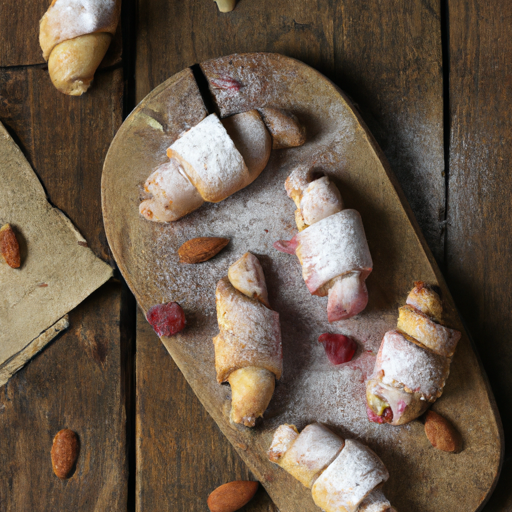 Almond Raspberry Rugelach