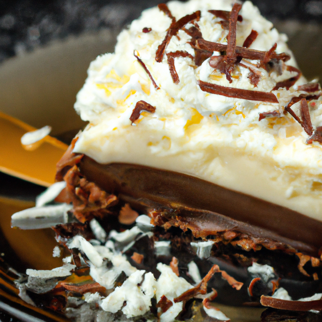 Frozen Brandy Alexander Pie