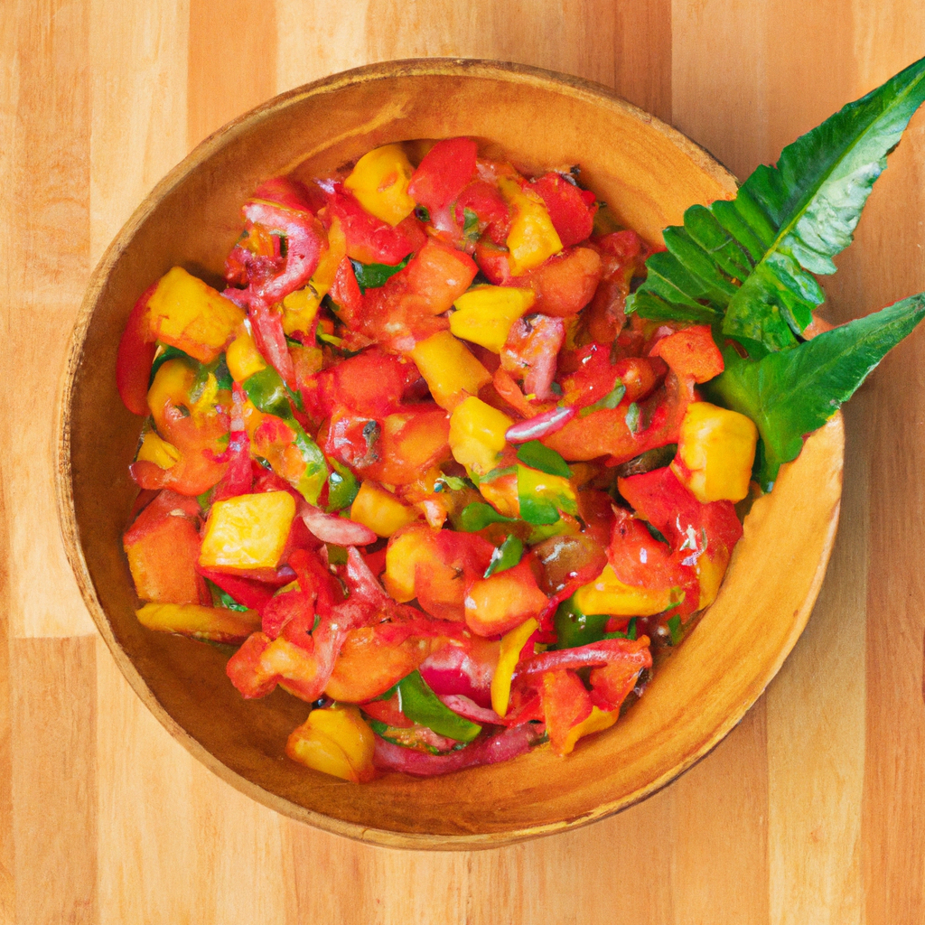 Tropical Sunrise Salsa