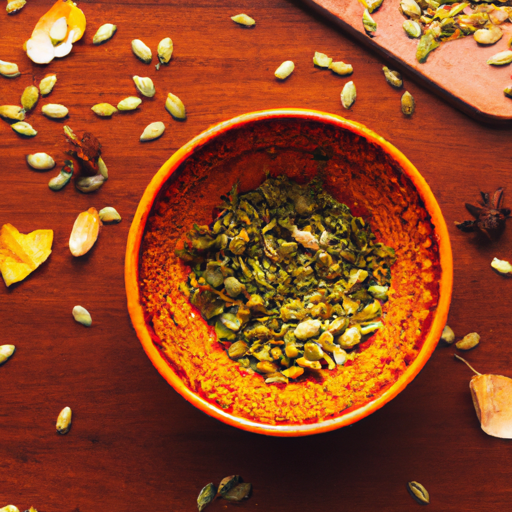 Curried Pumpkin Seeds