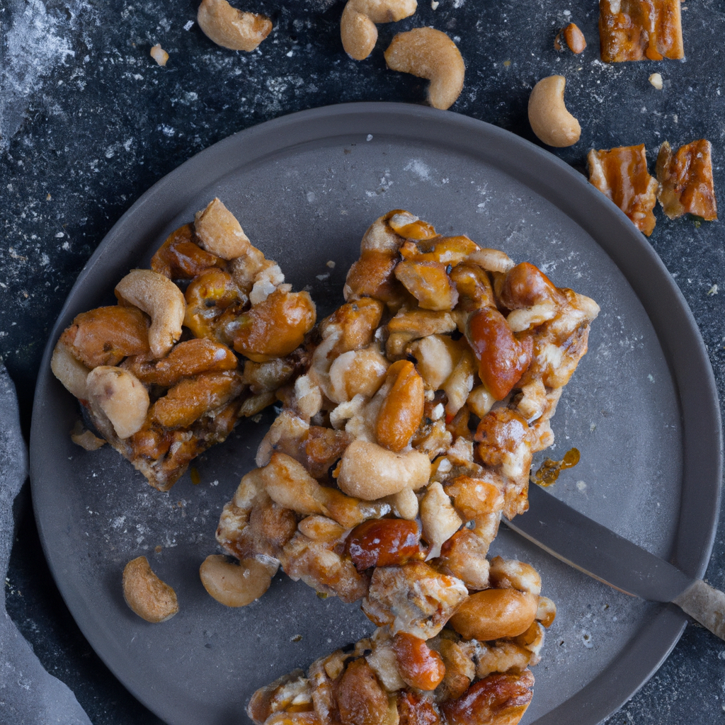 Gooey Mixed Nut Bars