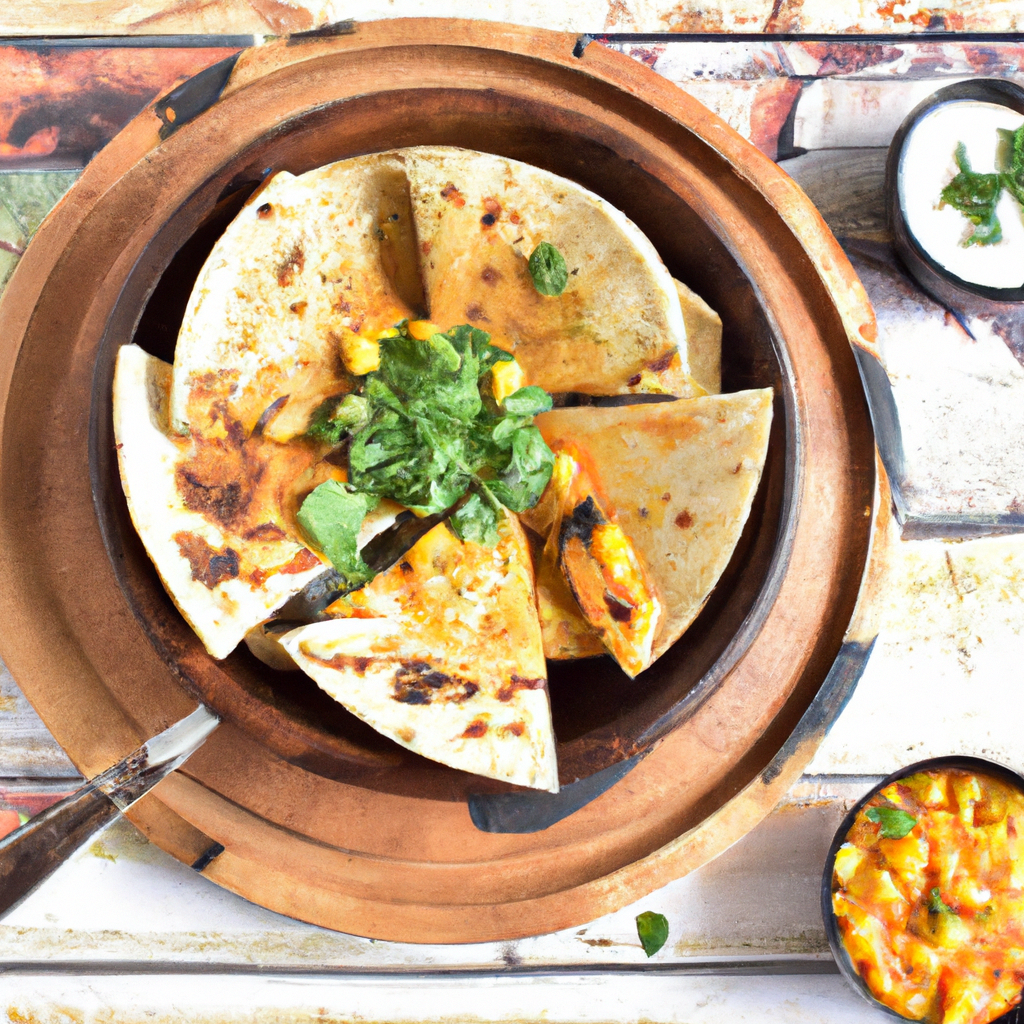 In The Moment Poblano Goat Cheese Quesadillas With Corn Relish