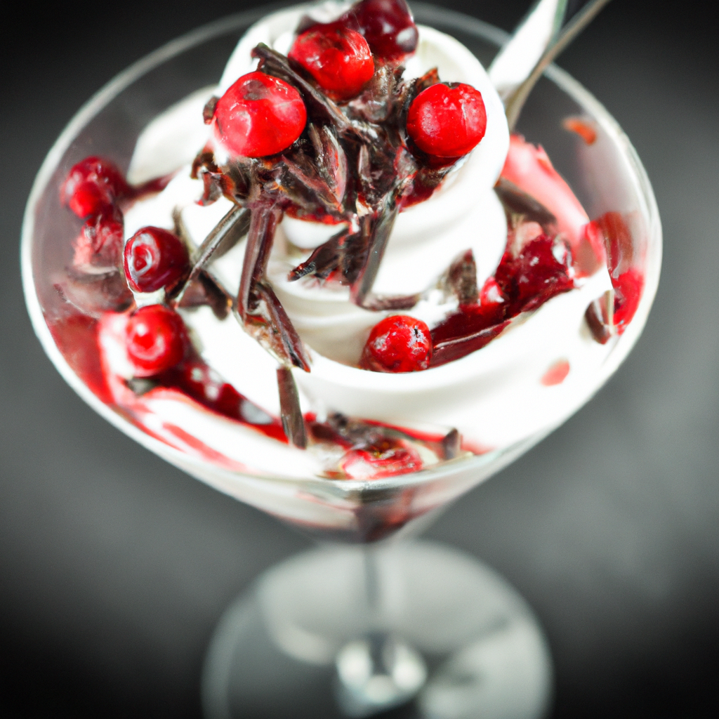 Cranberry Chocolate Chip Frozen Yogurt