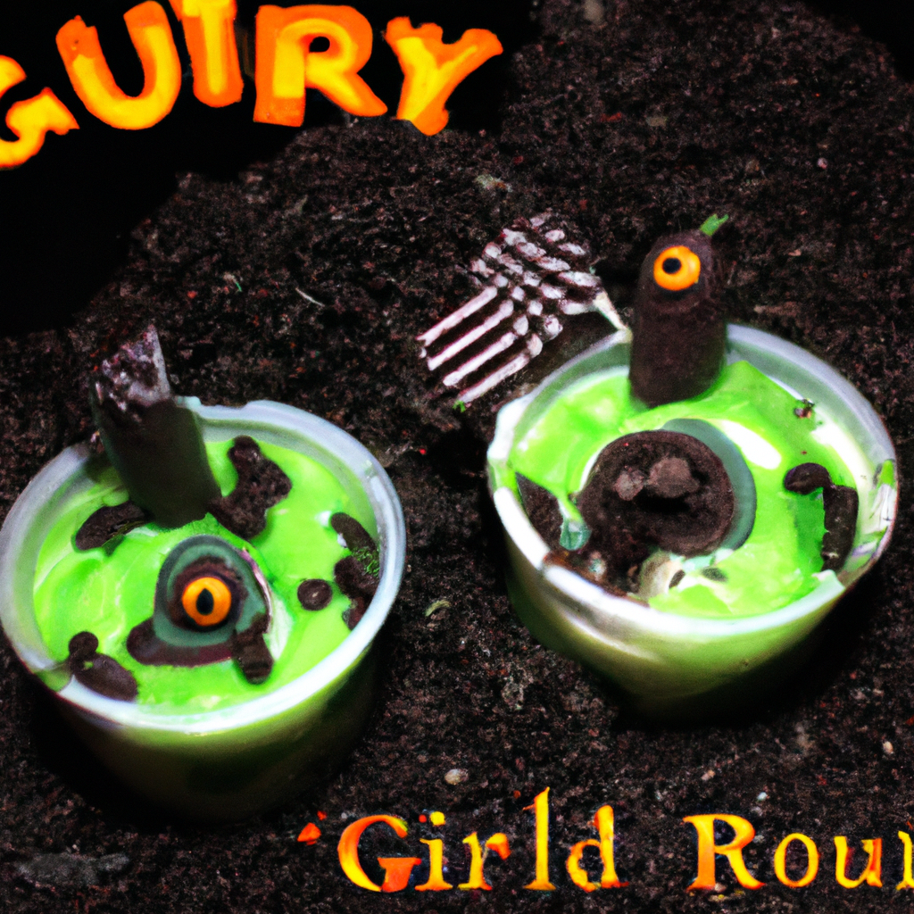 Icky Putrid Pudding Cups