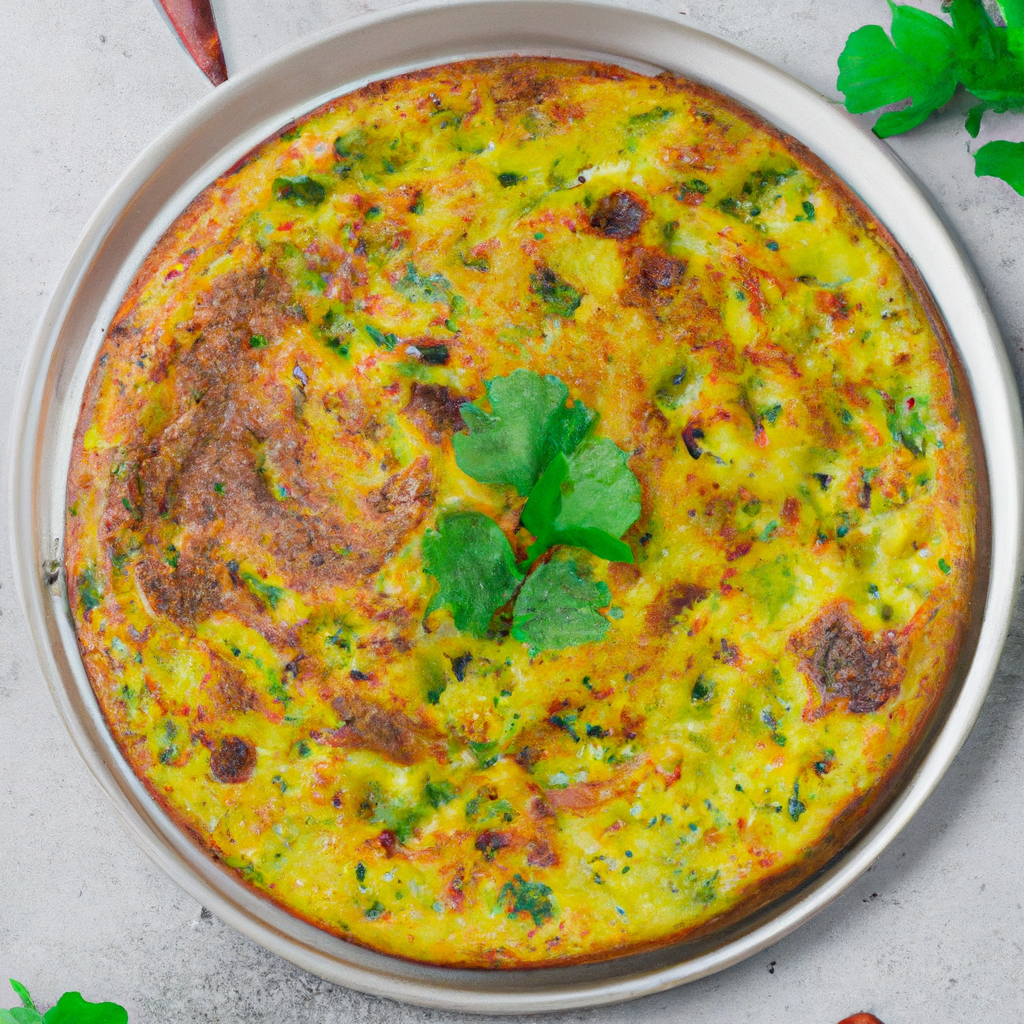 Green Chili Frittata