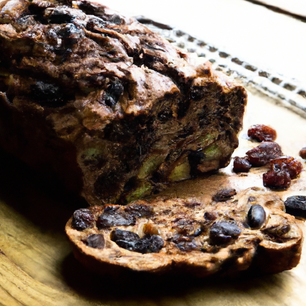 Chocolate Chip Raisin Zucchini Bread
