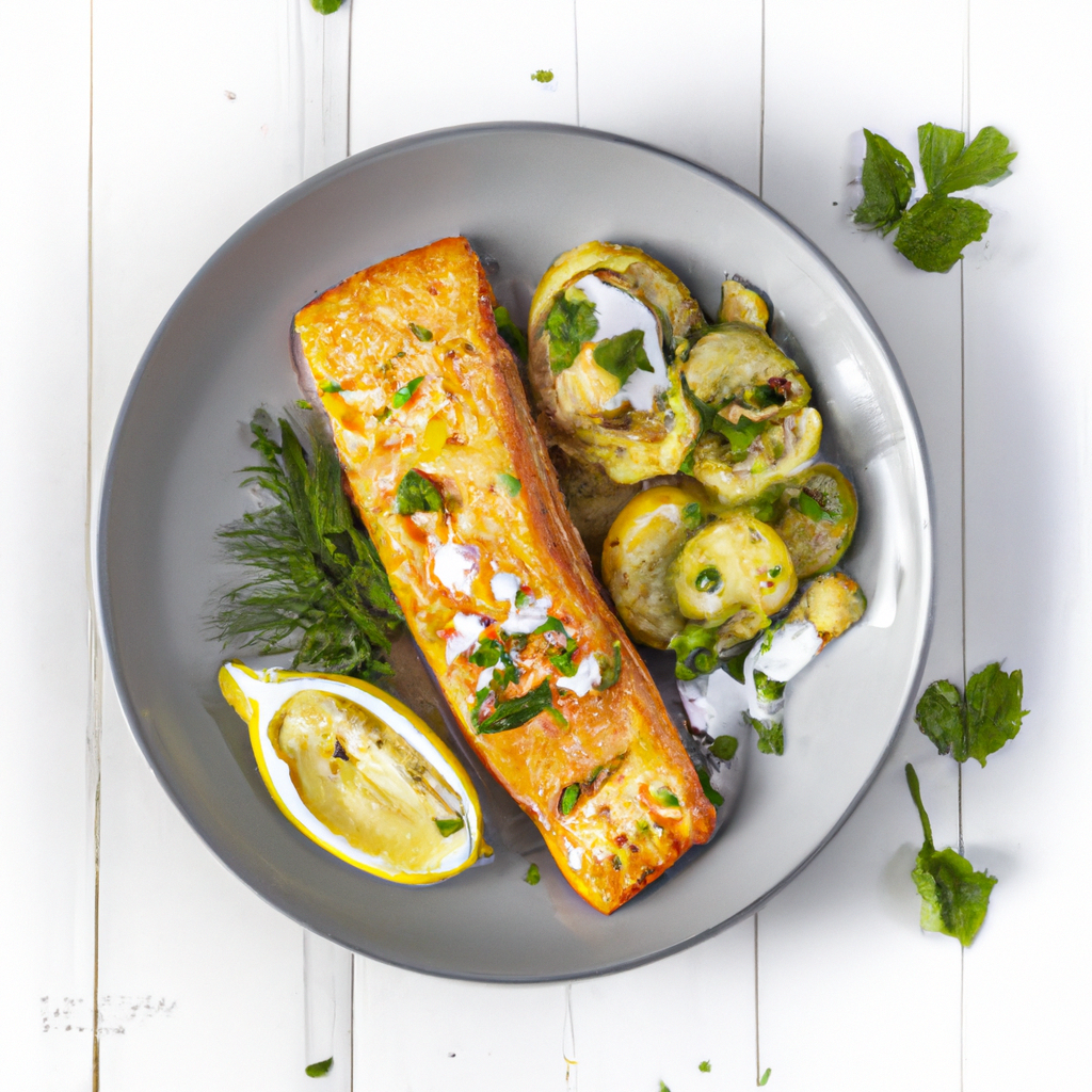 Poached Salmon