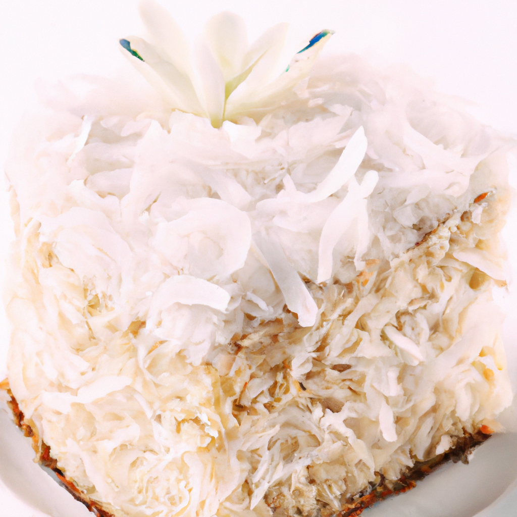 Aunt Jennys Peerless Coconut Cake