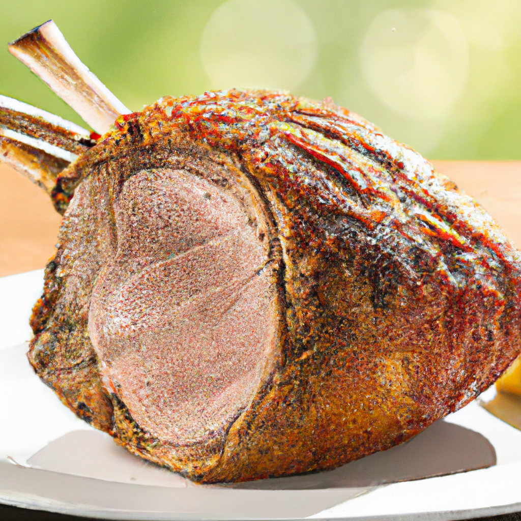 Crown Roast Of Lamb, Stuffed