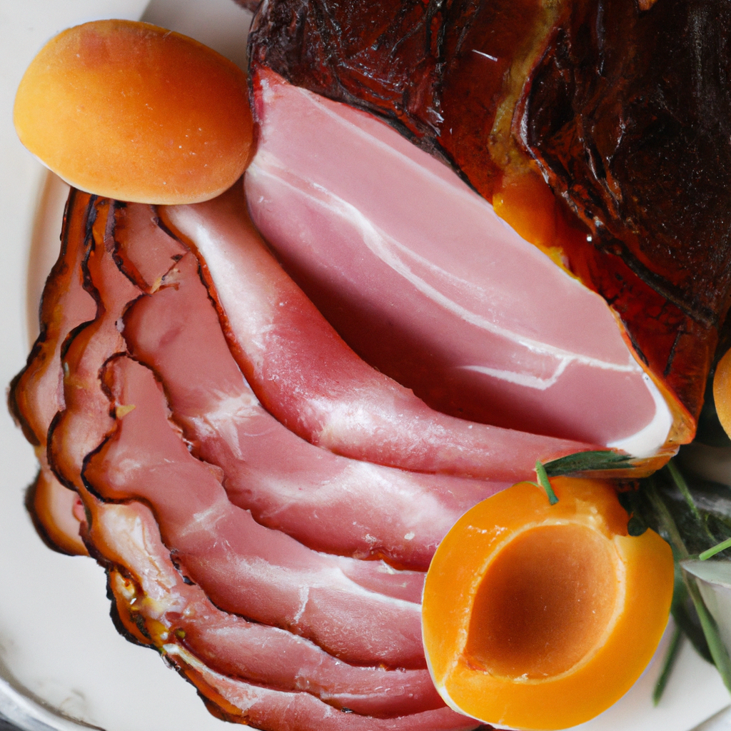 Easter Ham With Peachy Cinnamon Glaze