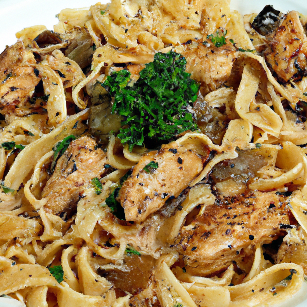 Low Fat Chicken Primavera Marsala