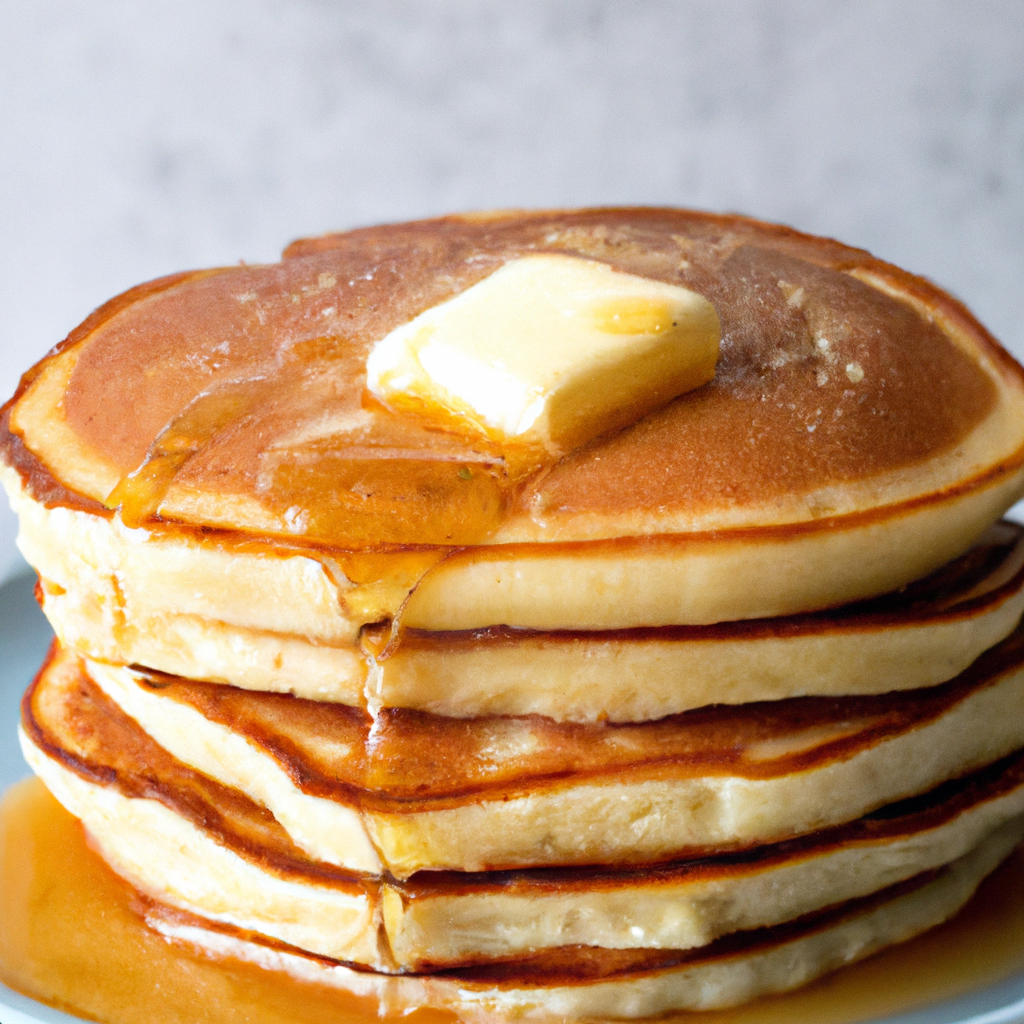 How To Make Warm Maple Butter Flavored Syrup For Waffles And Pancakes