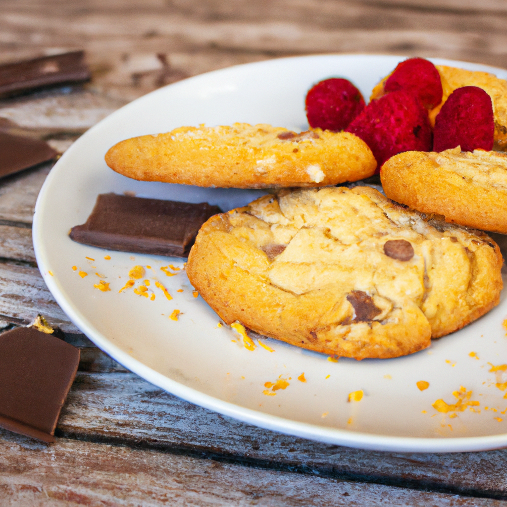 White Chocolate Raspberry Cookies