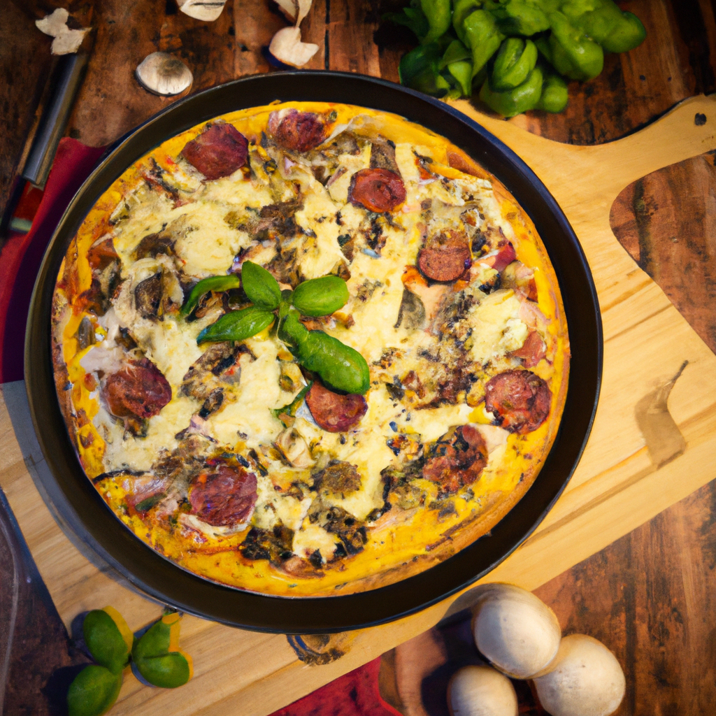 Campers Pizza Skillet Delight