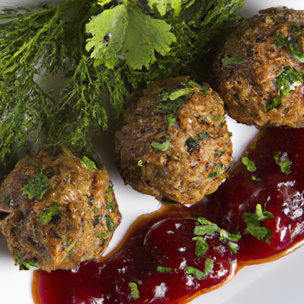 Cranberry Sauerkraut Meatballs