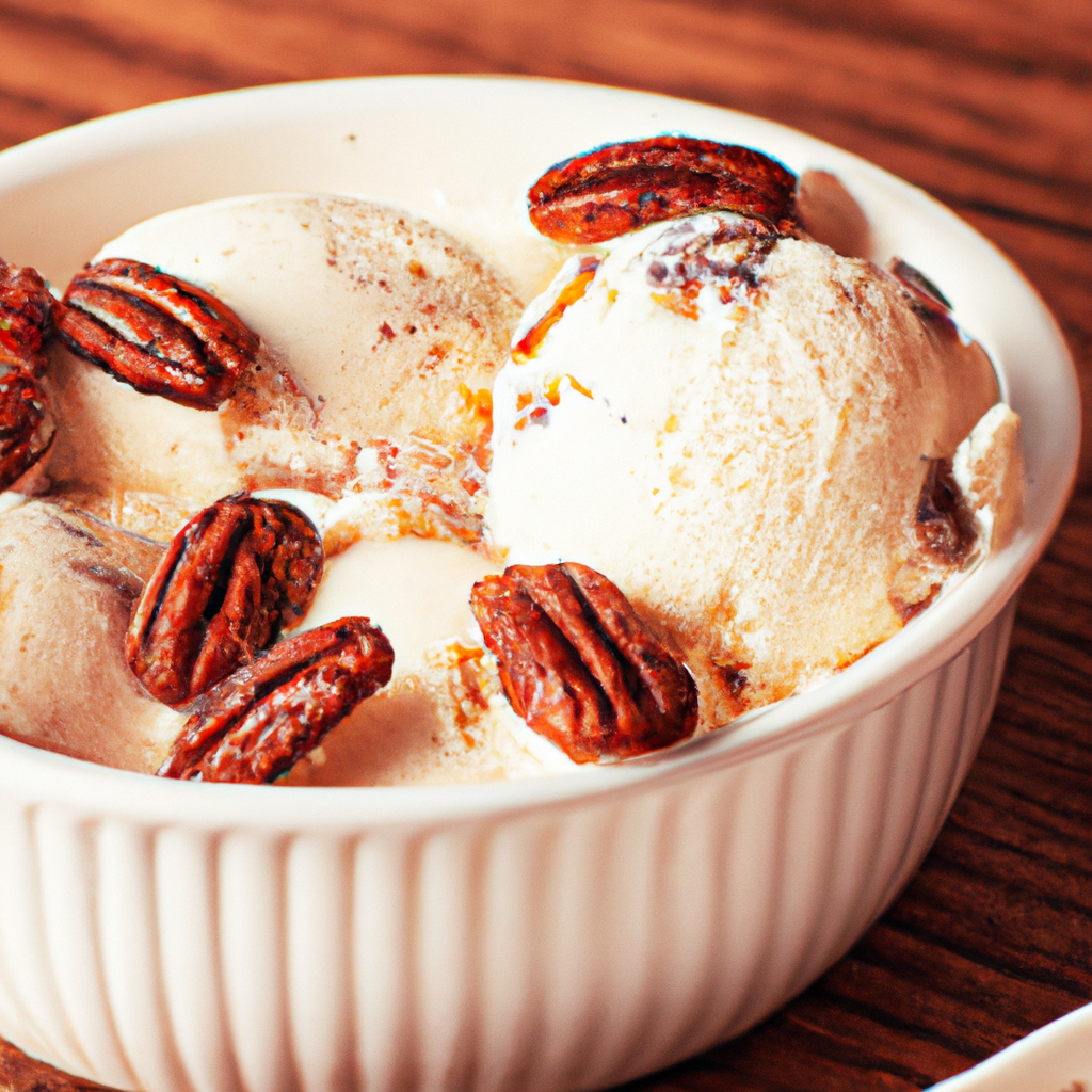 Butter Pecan Ice Cream
