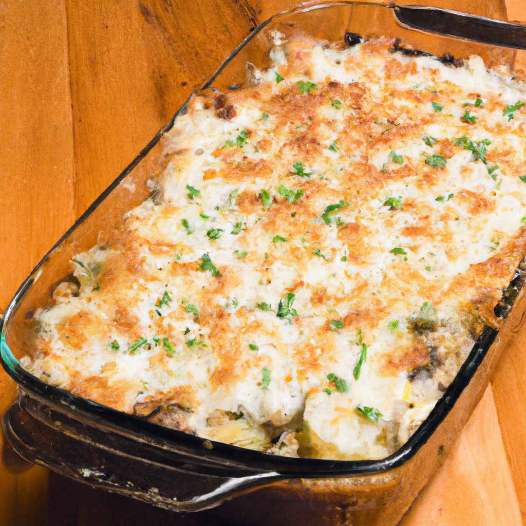 Cheddar Potato Bake