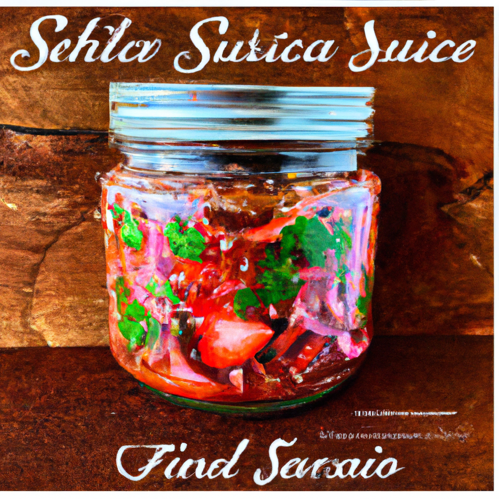 Fermented Strawberry Jalape&ntilde;o Salsa