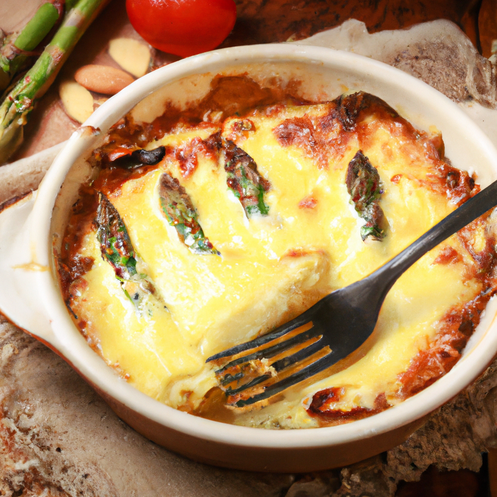 Asparagus Almond Casserole