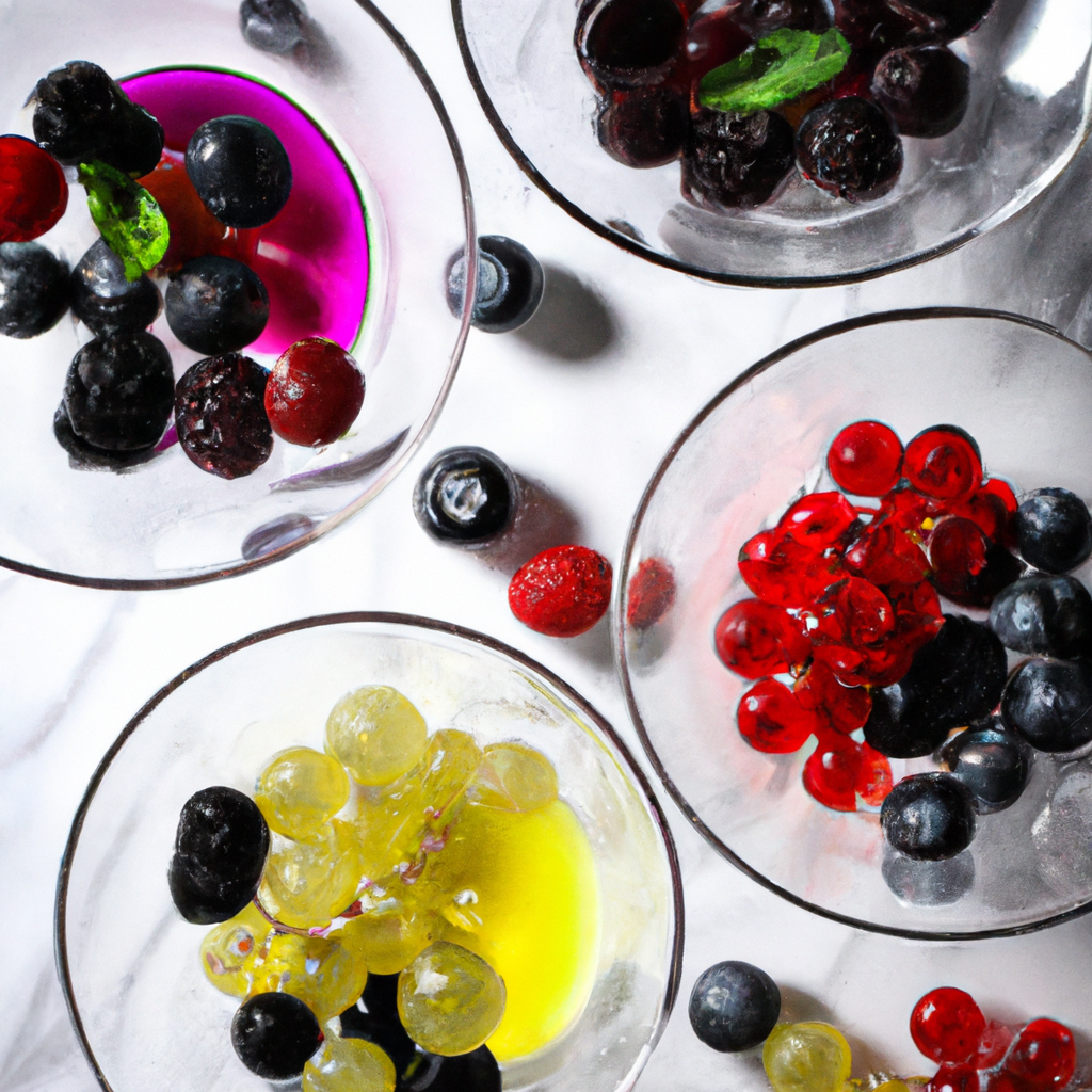 Champagne Gelee With Mixed Berries