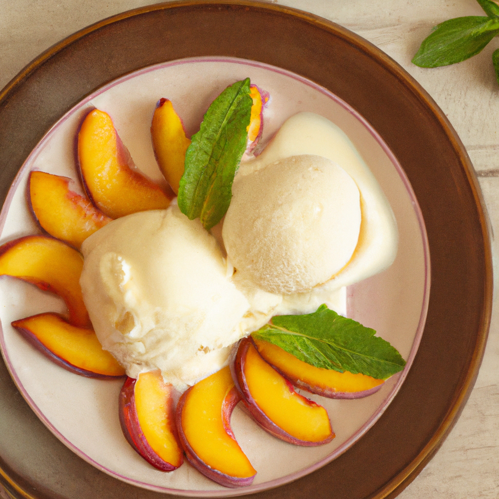 Easy Peach Dessert