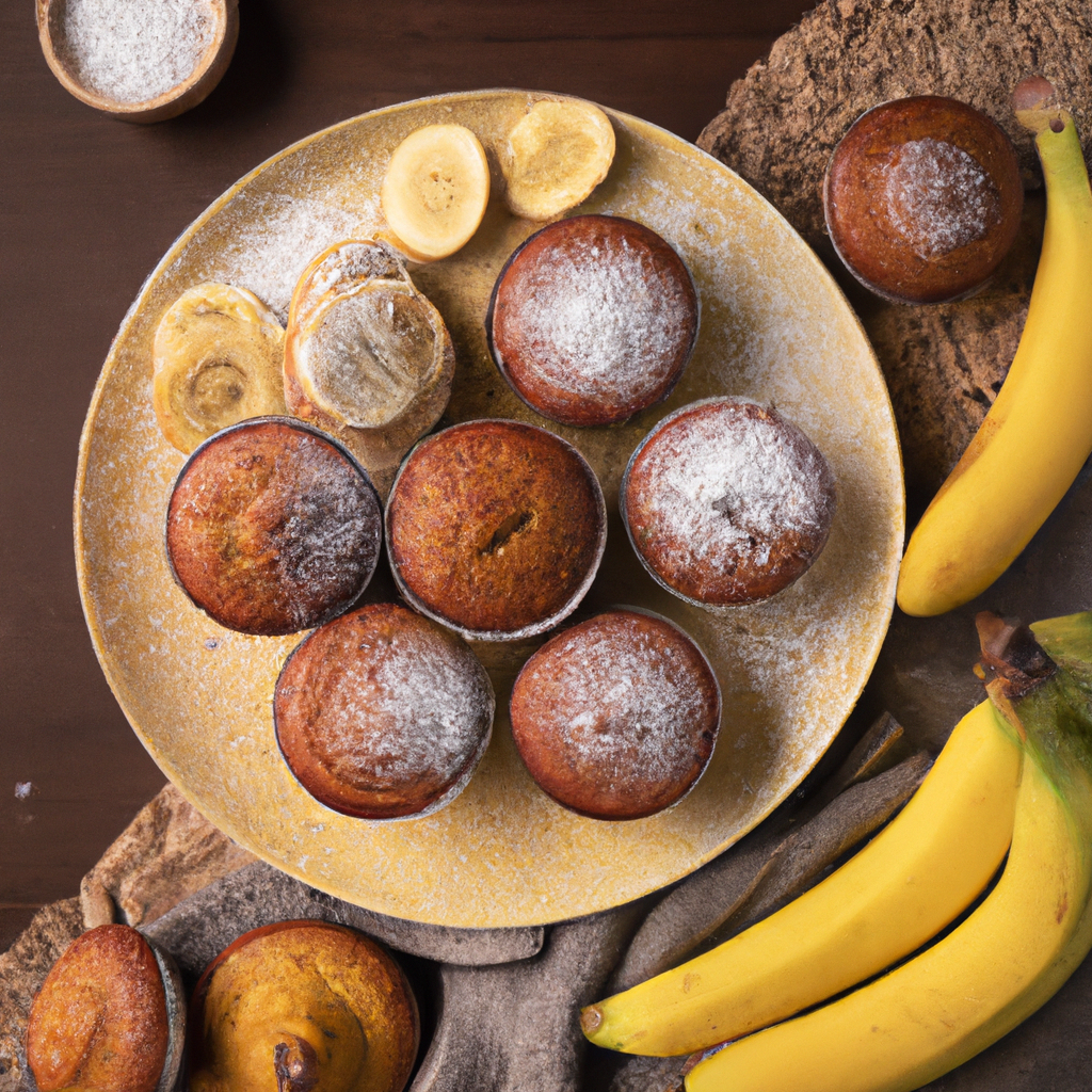 Banana Flax Breakfast Muffins